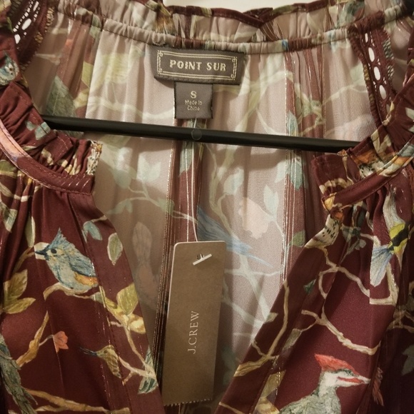 Point Sur Ruffle-Neck Popover in Menagerie Print - Picture 8 of 8